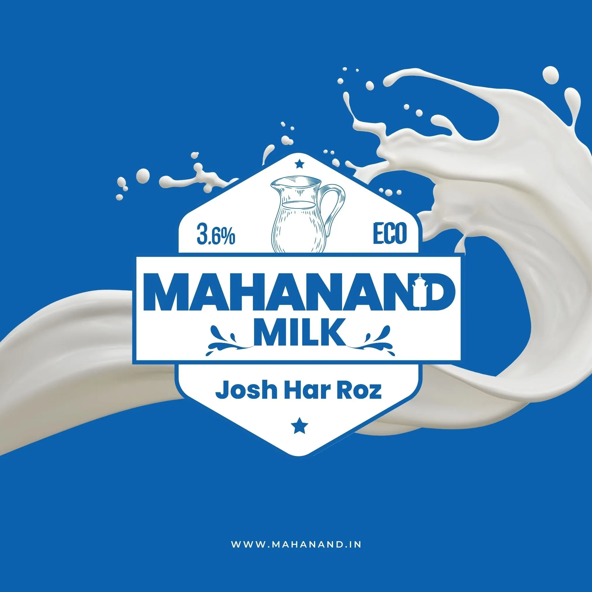 Mahananda Milk - creative work 1